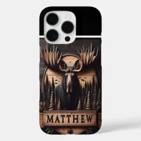 Matthew's Moose Crest iPhone 16 Pro Case