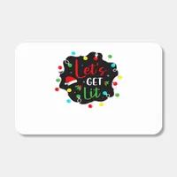 Let's Get Lit Funny Christmas Drinking Lights Sant Matchboxes