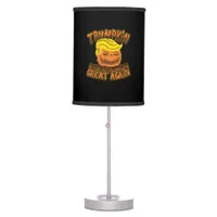 Trumpkin Make Halloween Great Again Funny Politics Table Lamp