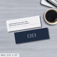 Minimal Simple Slim Business Cards with Logo