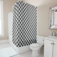 Decorative Art Deco Shower Curtain