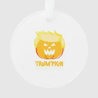 Halloween Trumpkin Funny Ornament