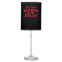Tis The Season Merry Christmas Table Lamp