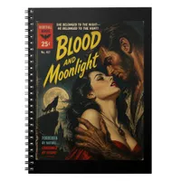 Blood and Moonlight Werewolf and Woman Journal