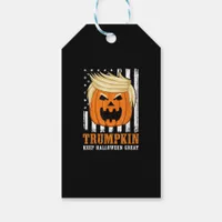 Usa Trumpkin Keep Halloween Great Funny Gift Tags