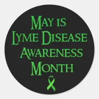 May is Lyme Disease Awareness Month Stickers