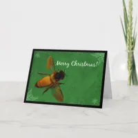 Christmas Bee Holiday Card