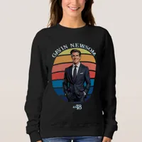 Gavin Newsom | Vintage #48 Sweatshirt