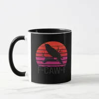 F-Caw-F Funny Crow Classic Minimal Clean Mug