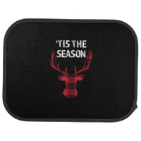 Tis The Season Funny Christmas Buck Deer Men Car Floor Mat