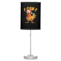 F-Caw-F Chicken Christmas Essential Table Lamp