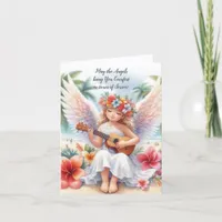 Angel Healing Sympathy Grief Bereavement Thank You Card