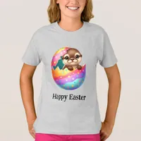 Adorable Funny Cute Easter Otter Baby T-Shirt