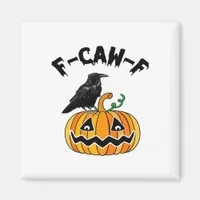 Funny Gothic Crow Humor F-Caw-F Essential Magnet