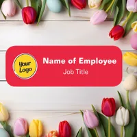 Multi Color Employee Magnetic Or Safety Pin Name Tag