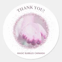 *~* LOGO UPLOAD PHOTO THANK YOU Seal  Label 