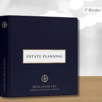 Estate Planning Binder with Custom Logo