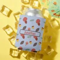 Personalized Autumn  Can Cooler