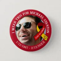 Lost to Covid | Memorial Personalized Button