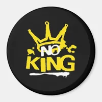 No King Vintage Style Magnet