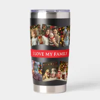 12 Family Photo Template | Love My Family Insulated Tumbler