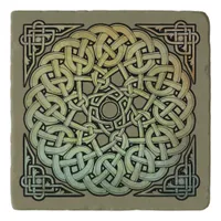 Celtic Knotwork Mandala  Trivet