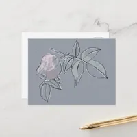 Floral Doodle  Postcard