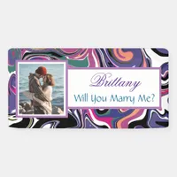 Will you Marry Me Custom Name Proposal   Banner