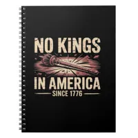 No Kings In America Since 1776 King Free Classic V Notebook