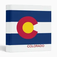 Colorado State Flag Binder