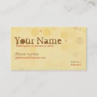 RetroRoundy Business Card