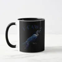 Crow, F-Caw-F Funny Bird Creative Casual Mug