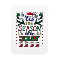 Christmas Tis The Season Magnet