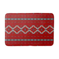 Southwest Mesas Red & Turquoise Medium Bath Mat