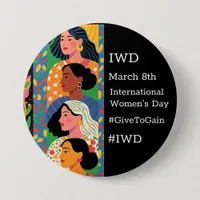 International Women's Day | IWD #GivetoGain Button