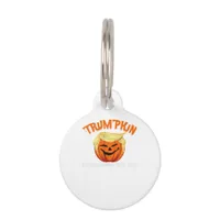 Halloween Trumpkin Make Halloween Great Again Pet ID Tag