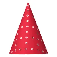 Christmas Holiday Charm Pattern 09 -  Party Hat