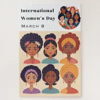 International Women's Day Celebrate March 8 Jigsaw Puzzle