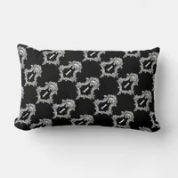 I Monogram Initial Throw Pillow