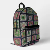 Backpack - Granny Square Crochet Pattern