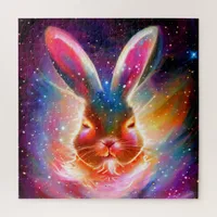 Cosmic Rabbit Jigsaw Puzzle