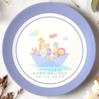 Noah's Ark Baby Shower Paper Plates