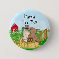 Mimi to Boy''s Baby Shower  Button