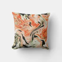 Abstract Throw Pillow