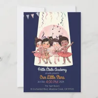 Tiny Dancers Recital Invite – Custom Studio