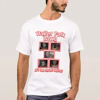 Funny Trailer Park Dawg Red T-Shirt