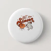 Tis The Season Funny Halloween Costume Button