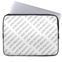 Custom Add Name Photo or Artwork Laptop Sleeve