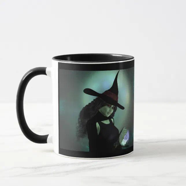 Wicked Witch Casting a Spell Mug