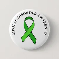 Bipolar Disorder Awareness Ribbon Button